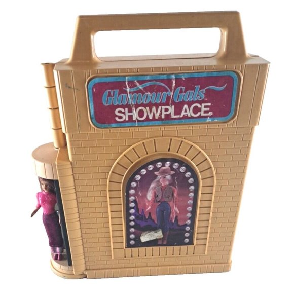 Vintage Kenner Glamour Gals Showplace Case W 1 Doll 1980s Mini Dolls Retro - Picture 1 of 13